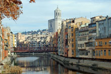 Girona or Gerona in Catalonia, Spain