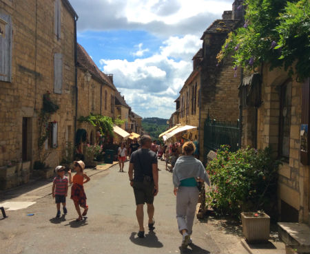 Domme, Hilltop village, Dordogne