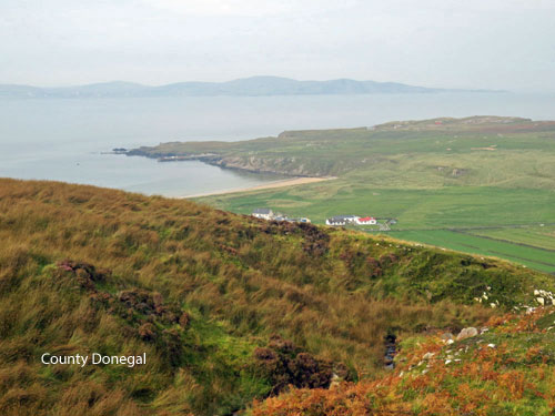 Holiday cottages for two in County Donegal seaside