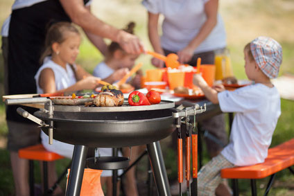 family holiday home with BBQ