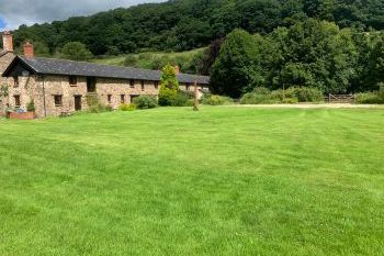 Orchard Barn at Duvale Priory, Devon,  England