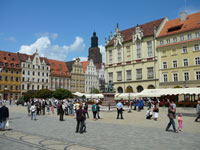 Visit Gdansk, Krakow or Wroclaw in Poland for scenic self catering city breaks